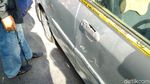 Penampakan Mobil yang Diberondong Tembakan di Sleman