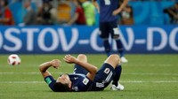 Jepang harus angkat koper dari Piala Dunia 2018 setelah ditaklukan Belgia dengan skor 2-3 di babak 16 besar. Timnasnya patut diapresiasi karena tak gentar dengan tim-tim besar (Jorge Silva/REUTERS)