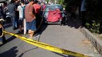 Penampakan Mobil yang Diberondong Tembakan di Sleman