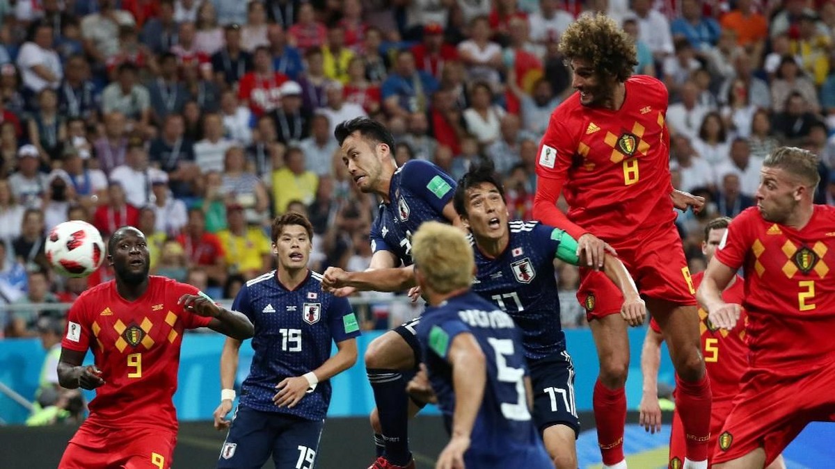 Hasil Pertandingan Piala Dunia 2018: Belgia vs Jepang Skor 3-2. (Foto: Reuters)