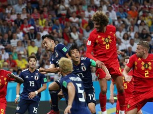 Saksi Tangisan Jepang dan Senyum Belgia di Piala Dunia 2018