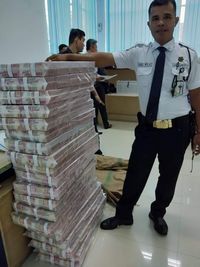 Uang Rp 30 M di KM Lestari Maju Dibawa ke Bank, Ini Wujudnya