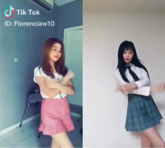Meskipun aplikasi Tik Tok telah di blokir oleh Kemkominfo karena terdapat unsur negatif bagi anak-anak, nyatanya beberapa remaja cantik yang sebelumnya suka bermain Tik Tok mencuri perhatian banyak netizen. Salah satunya adalah Amarissa Florencia. Foto: Instagram @amarissaflorencia
