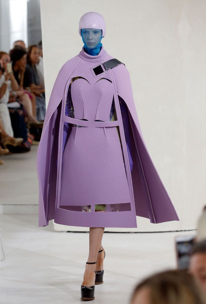 PARIS, FRANCE - JULY 04:  A model walks the runway during the Maison Margiela Haute Couture Fall Winter 2018/2019  show as part of Paris Fashion Week on July 4, 2018 in Paris, France.  (Photo by Thierry Chesnot/Getty Images)