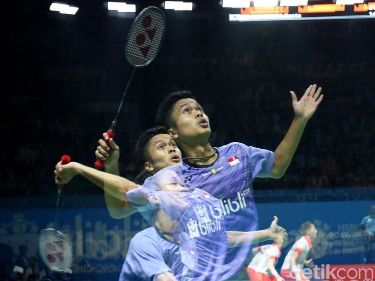 Lawan Belanda, Anthony Ginting Menang 2 Gim Langsung