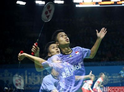 Lawan Belanda, Anthony Ginting Menang 2 Gim Langsung