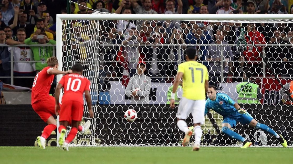 Kolombia Paksa Inggris ke Extra Time. (Foto: Carl Recine/Reuters)
