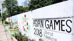 Mural Asian Games Percantik Tembok di Setiabudi