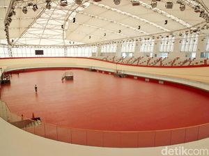 Megahnya Arena Balap Sepeda Velodrome Kebanggaan Indonesia