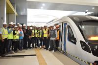 Finish, LRT Palembang Telah Melintasi Seluruh Stasiun