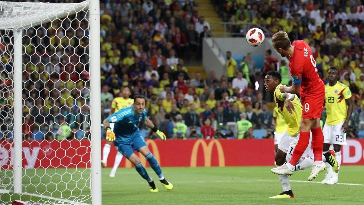 Kolombia vs Inggris Masih Tanpa Gol. (Foto: Carl Recine/Reuters)