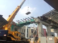 Penampakan terkini LRT Jakarta