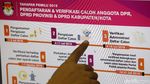 KPU Buka Pendaftaran Bakal Caleg DPR RI