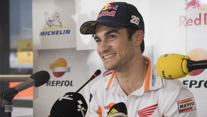 Dani Pedrosa menyambut MotoGP San Marino. (Foto: Mirco Lazzari gp/Getty Images) Dani Pedrosa menyambut MotoGP San Marino. (Foto: Mirco Lazzari gp/Getty Images)