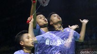 Pada babak kedua Indonesia Open 2018, Anthony Ginting akan berhadapan dengan pemenang pertandingan antara Kento Momota dan Kidambi Srikanth.