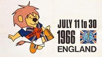 Untuk pertama kalinya, ada maskot yang menghiasi poster Piala Dunia tahun 1966 di Inggris. Foto: dok.mailonline
