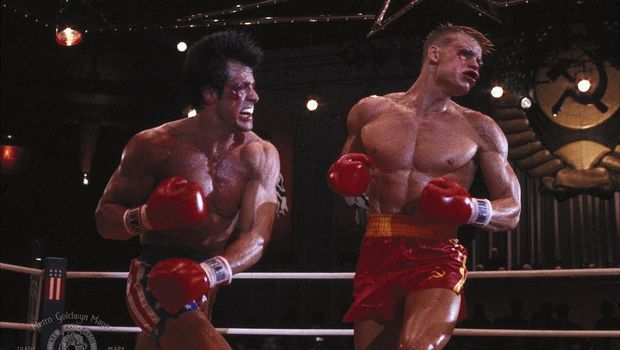 Cuplikan film 'Rocky IV'.