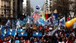Anggaran Dipotong, Guru di Argentina Mogok Kerja