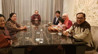 Megawati Makan Malam Bersama Anwar Ibrahim, Begini Suasananya