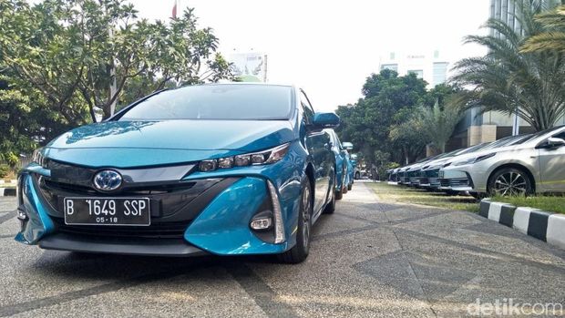 Mobil Prius plug-in hybrid