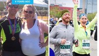 Kini bahkan mereka jadi pelari maraton dan sedang berlatih untuk half marathon pertamanya pada bulan September nanti. (Foto: Instagram/losermentality)