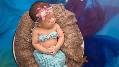 Cantiknya Baby Eijaz, Anak Sonny Septian dan Fairuz A Rafiq