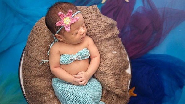 Cantiknya Baby Eijaz, Anak Sonny Septian dan Fairuz A Rafiq
