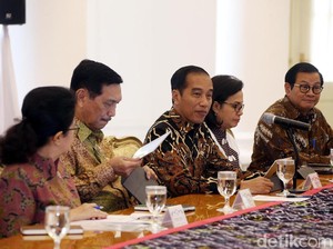 Para Menteri Jokowi Merapat ke Istana Bogor Bahas Ketidakpastian Global
