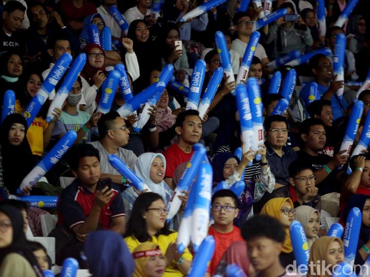 Tumpah Ruah Penonton di Indonesia Open 2018