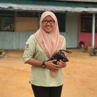 Sedangkan wakilnya Isnaraissah terjun ke dunia politik sejak berusia 29 tahun dan punya latar belakang pendidikan Teknik Elektro. Foto: Facebook Isnaraissah Munirah Majilis