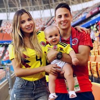 Model dan fashion blogger Karin Jimenez menikah dengan Santiago Arias. Pasangan ini sudah dikaruniai seorang anak lelaki. Seperti Cindy, Karin juga seorang mantan ratu kecantikan. Foto: Instagram