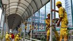 Dinas Bina Marga DKI Percantik JPO Sudirman