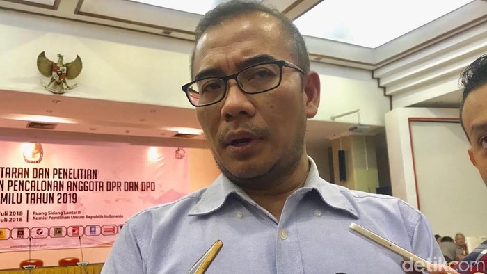 Komisioner KPU Hasyim Asyari (Dwi Andayani/detikcom)