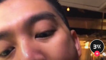 Pembawa acara Boy William juga ikutan main Tik Tok.Foto: Istimewa