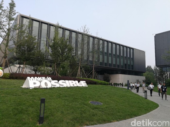 Area kantor pusat Huawei di Beijing. Foto: Jabbar Ramdhani/detikINET Area kantor pusat Huawei di Beijing. Foto: Jabbar Ramdhani/detikINET