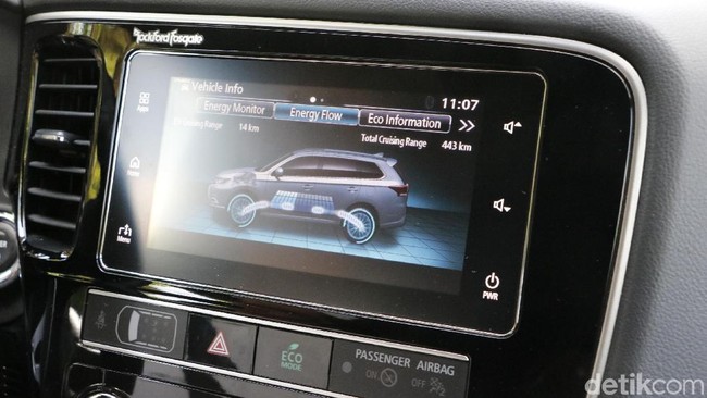 Samurai Biru Mitsubishi Outlander PHEV