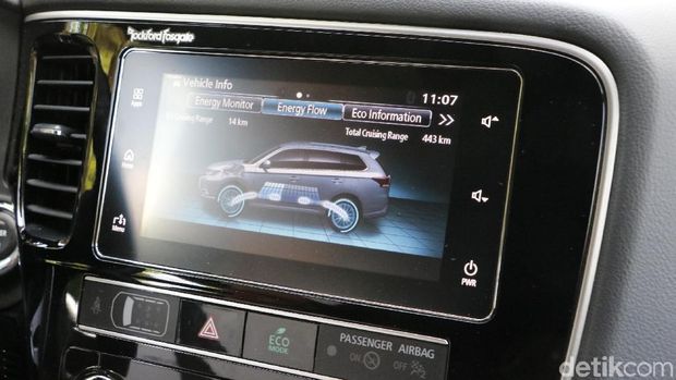 Samurai Biru Mitsubishi Outlander PHEV