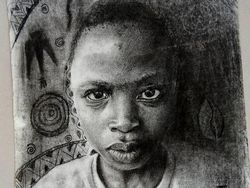 Keren! Lukisan Mirip Foto Karya Remaja 11 Tahun