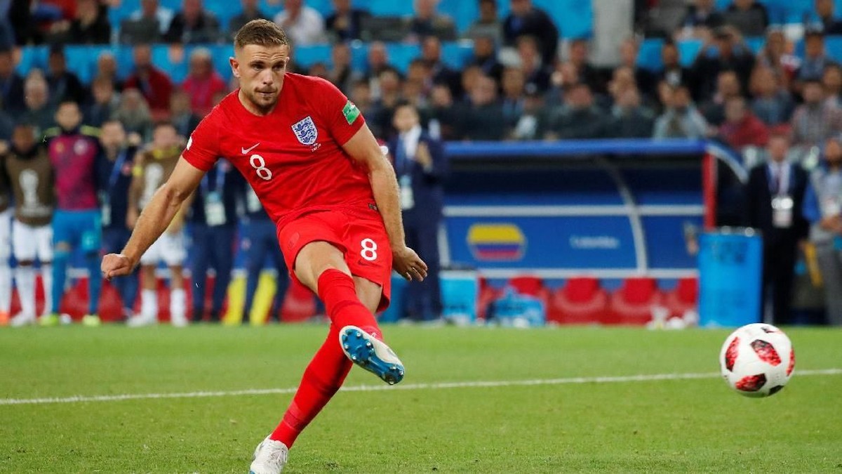Jordan Henderson siap jika kembali diminta jadi eksekutor penalti Inggris (Foto: Maxim Shemetov/Reuters)