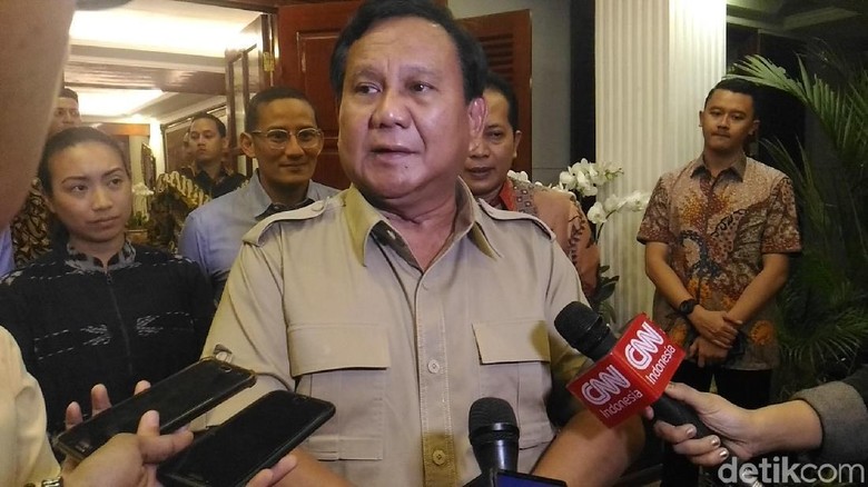 Bicara Rupiah Melemah, Prabowo: Indonesia Sedang Tekor