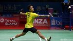 Anthony Ginting Terhenti di Babak 16 Besar Indonesia Open 2018