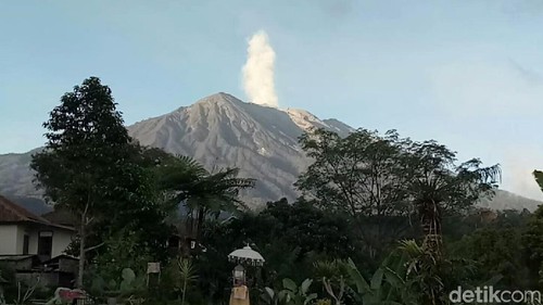 Gunung Agung, Karangasem, Bali, Kamis (5/7/2018)