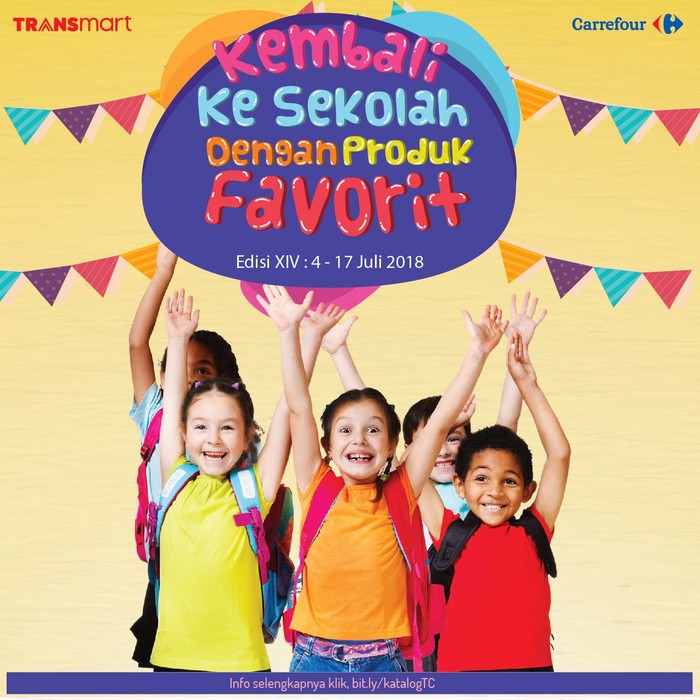 Siap Kembali ke Sekolah dengan Promo Terbaru Transmart Carrefour