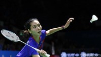 Ganda campuran Indonesia ini tampil energik saat melawan Mathias Christiansen/Christina Pedersen.