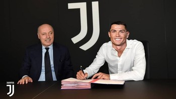 Eh, ternyata dia sudah menandatangani kontrak dengan Juventus. (Foto: Internet)