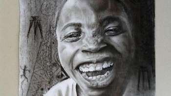 Saya percaya dia bisa melangkah lebih jauh dari ekspektasi kita setelah melihat apa yang sudah dia lakukan, apa yang sudah dia lukis. Kami selalu mengatakan pada dirinya jangan menganggap dirinya sebagai seniman jalanan. Kami meminta agar ia percaya bahwa dirinya bisa jadi seniman besar seperti Michelangelo dan Da Vinci, kata Adewole kepada CGTN Africa. (Foto: Instagram)