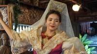 Pakaian ini biasanya dikenakan pada acara formal seperti pernikahan dan upacara adat (Syanti/detikTravel)