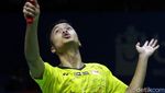 Anthony Ginting Terhenti di Babak 16 Besar Indonesia Open 2018