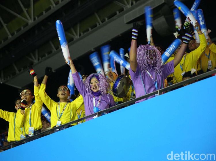Teriakan Suporter Indonesia di Indonesia Open 2018