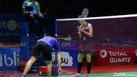 Kini wakil Indonesia di nomor tunggal putri pada turnamen Blibli Indonesia Open 2018 ini tak lagi tersisa.